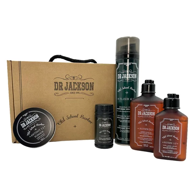 DR JACKSON Barber Set - Dárková sada kosmetiky pro muže