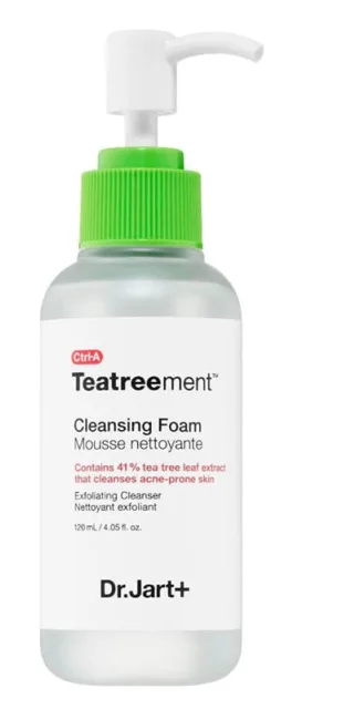 Dr. Jart+ Čisticí pěna pro problematickou a citlivou pleť Ctrl-A Teatreement (Cleansing Foam) 120 ml