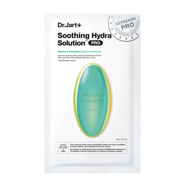 Dr.Jart+ Dermask Soothing Hydra Solution Pro plátýnková maska 26 g
