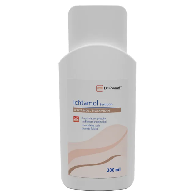 DR KONRAD Ichtamol Šampon na vlasy 200 ml