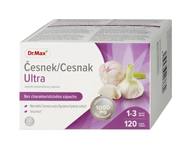 Dr. Max Česnek Ultra 120 kapslí