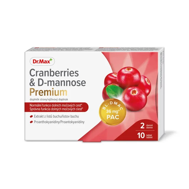 Dr. Max Cranberries & D-mannose Premium 10 tablet