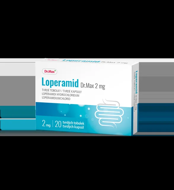 Dr. Max Loperamid 2 mg 20 tobolek