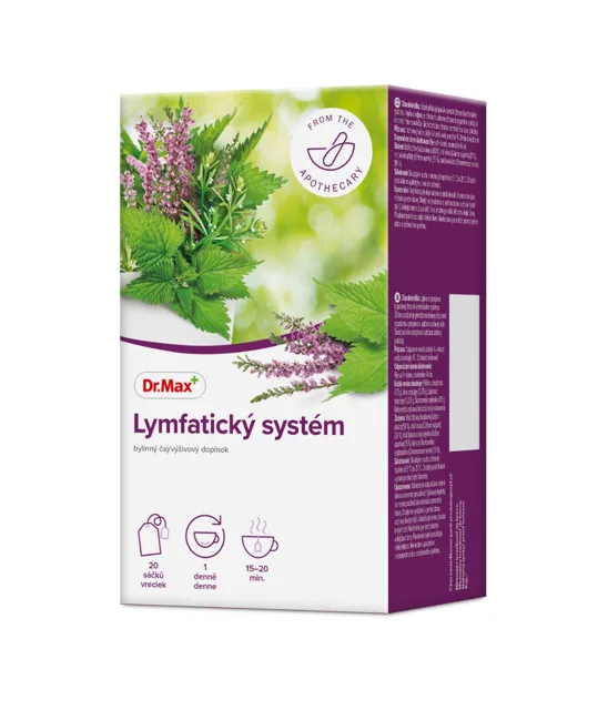 Dr. Max Lymfatický systém bylinný čaj 20x1,5 g