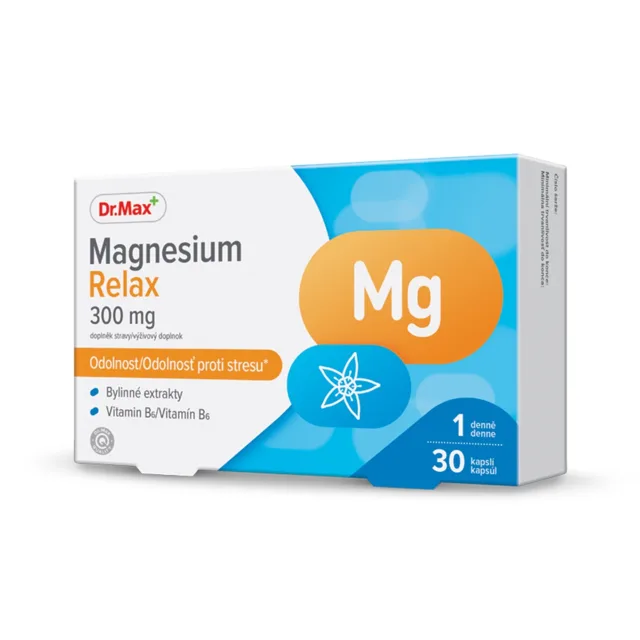 Dr. Max Magnesium Relax 30 kapslí