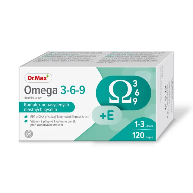 Dr. Max Omega 3-6-9 120 kapslí