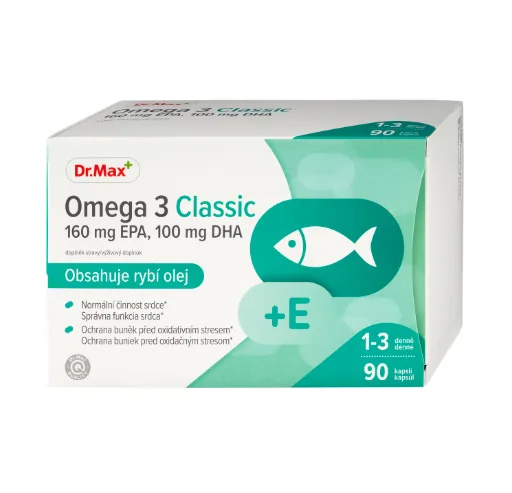 Dr. Max Omega 3 Classic 90 kapslí
