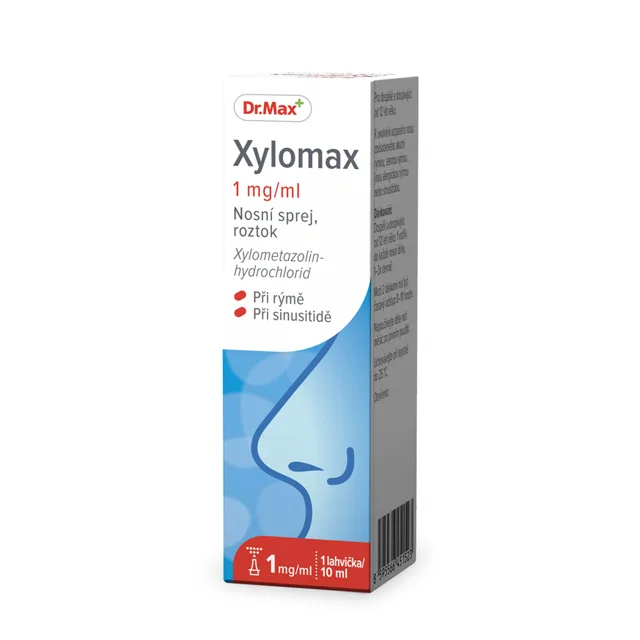 Dr. Max Xylomax 1 mg/ml nosní sprej 10 ml