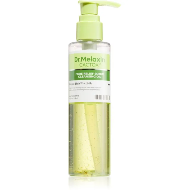 Dr. Melaxin Cactox Pore Relief Scrub Cleansing Oil hloubkově čisticí olej proti černým tečkám 140 ml
