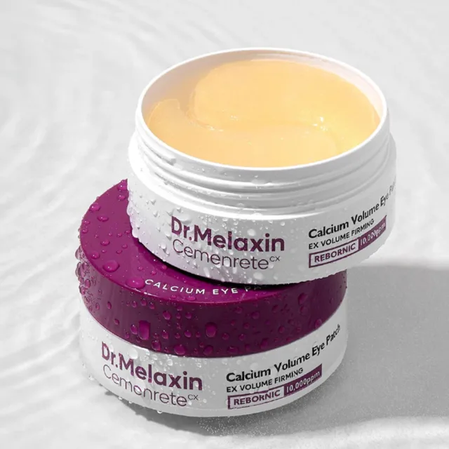 Dr. MELAXIN Dr.Melaxin - Cemenrete Calcium Volume Eye Patch - Hydrogelové oční polštářky s kalciovým komplexem a peptidy - 60 ks