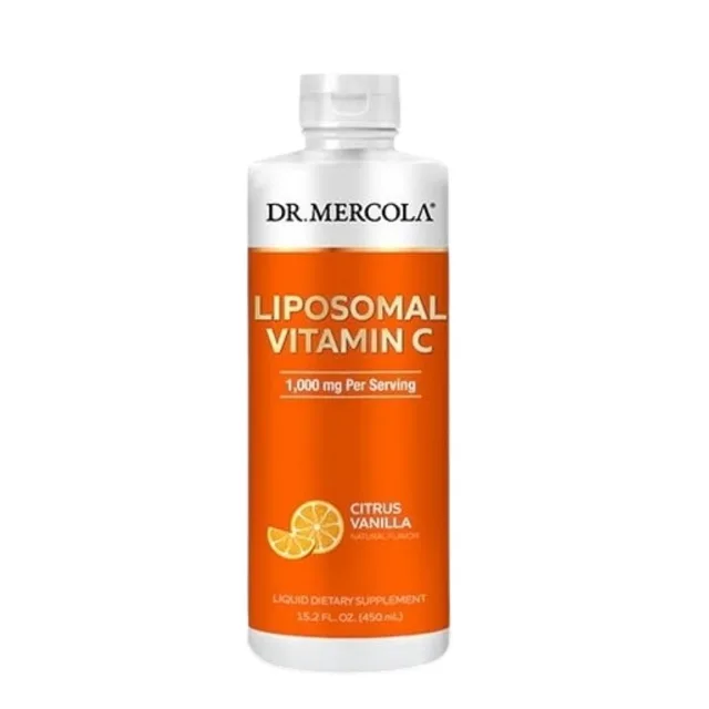 Dr. Mercola Liposomální vitamin C tekutý 450 ml
