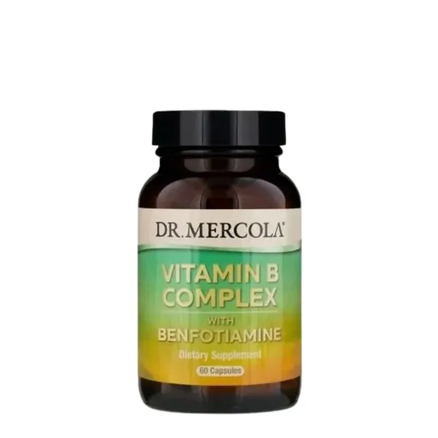 Dr. Mercola Vitamin B complex 60 kapslí