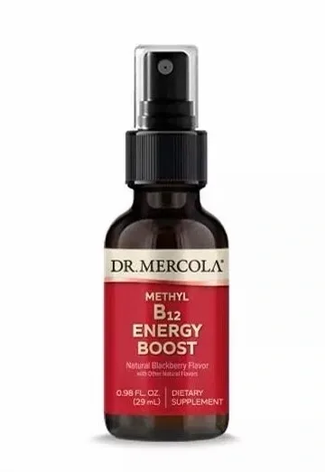 Dr. Mercola Vitamín B12 ve spreji 25 ml