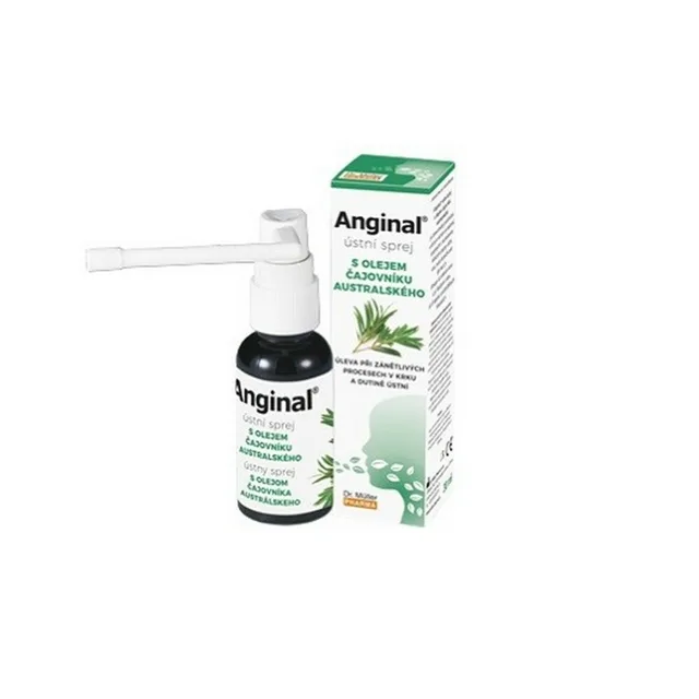 DR. MÜLLER Anginal ústní sprej s olejem čajovníku australského 30 ml
