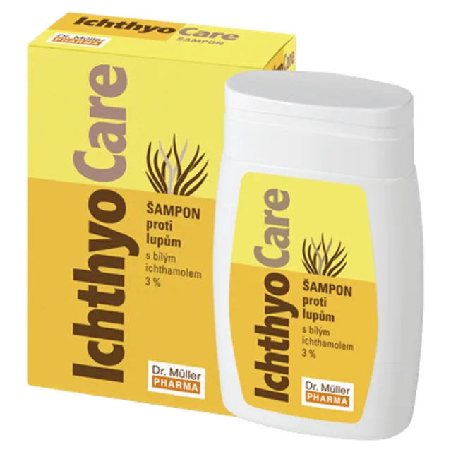 DR. MÜLLER IchthyoCare šampon proti lupům 3%  100 ml