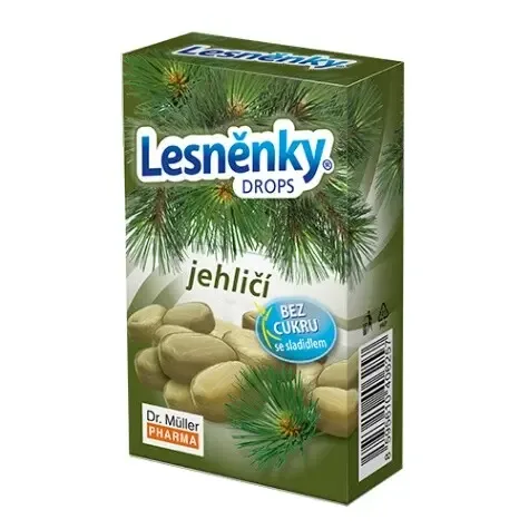 Dr.Müller Lesněnky drops jehličí bez cukru 38 g