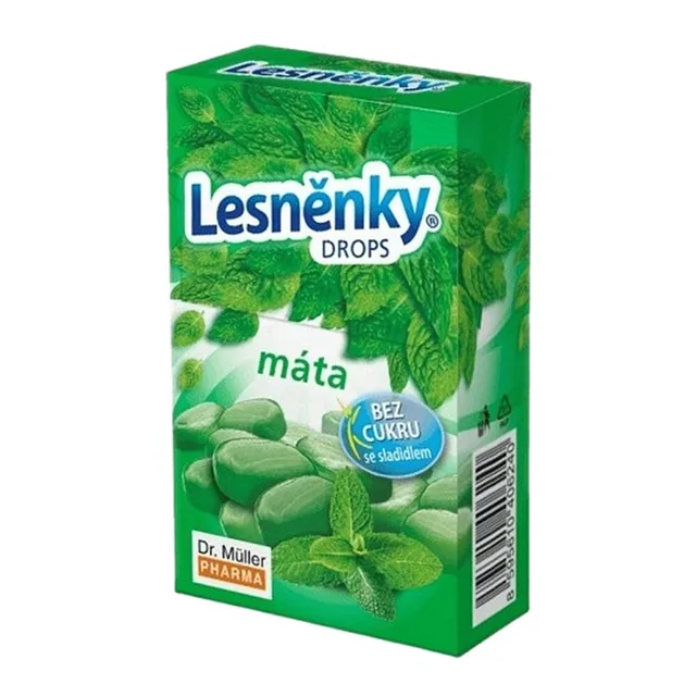 DR. MÜLLER Lesněnky máta bez cukru 38 g