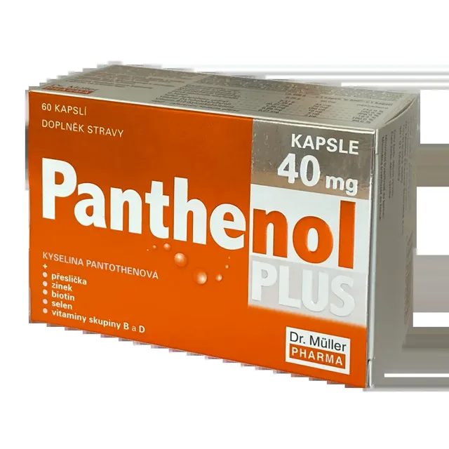 Dr. Müller Panthenol PLUS 40 mg 60 kapslí
