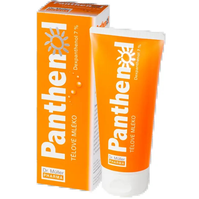 Dr. Müller Panthenol tělové mléko 7% 200 ml