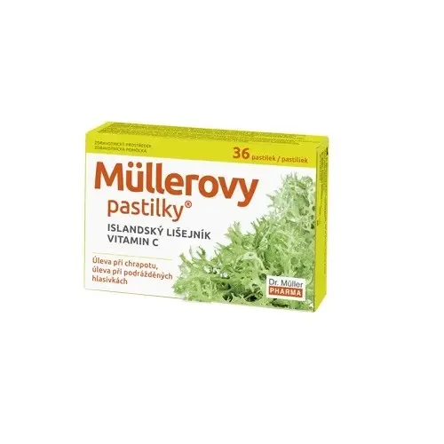 Dr.Muller Pastilky s Islandským lišejníkem 36ks
