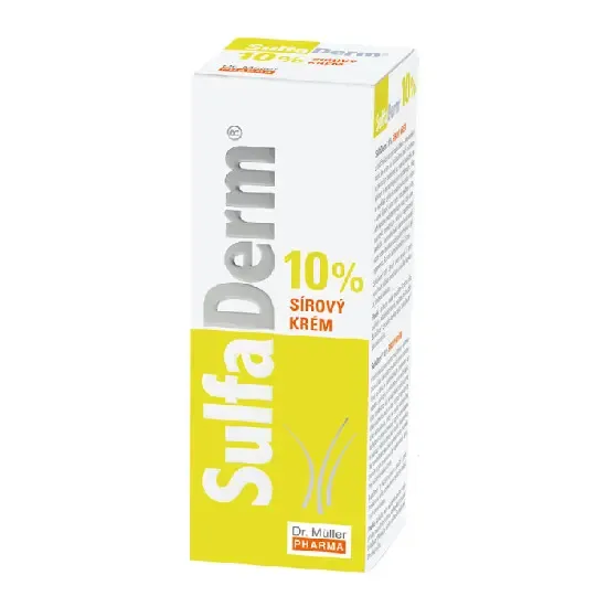 Dr.Müller SulfaDerm sírový krém 10% 200 ml