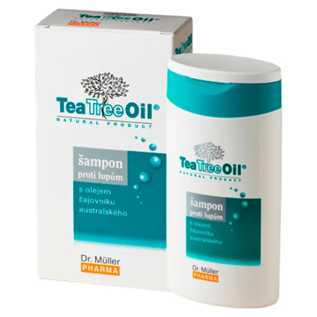 DR. MÜLLER Tea Tree Oil šampon proti lupům 200 ml