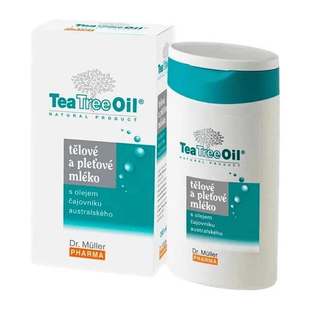 DR. MÜLLER Tea Tree Oil tělové a pleťové mléko 200 ml