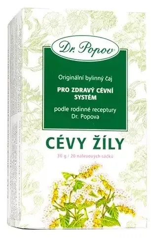 Dr.Popov Čaj Cévy žíly 20 x 1,5 g