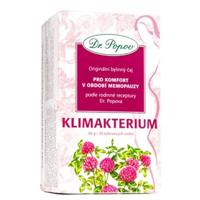 Dr.Popov Čaj Klimakterium 20 x 1.5g