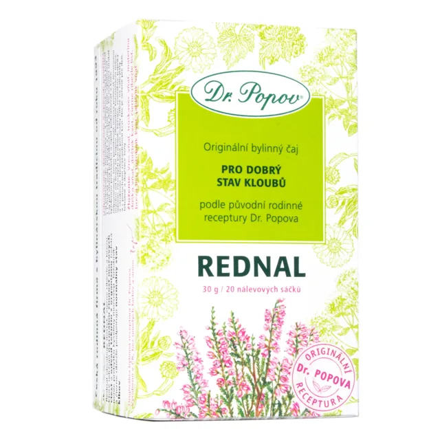 Dr.Popov Čaj Rednal 20 x 1,5 g