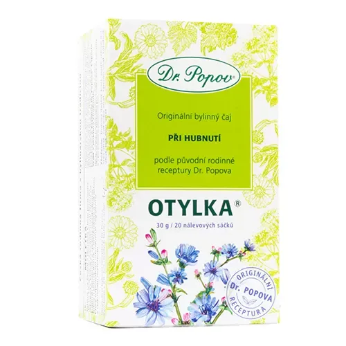 Dr.Popov Čaj Redukční Otylka 20x1.5g