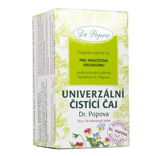 Dr.Popov Čaj Univerzální čistící 20x1.5g
