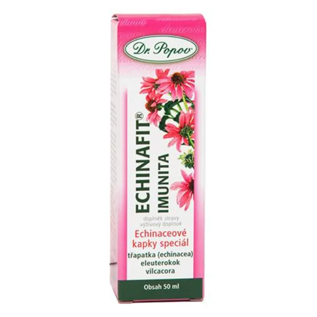 DR.POPOV Kapky bylinné Echinafit imunita 50 ml