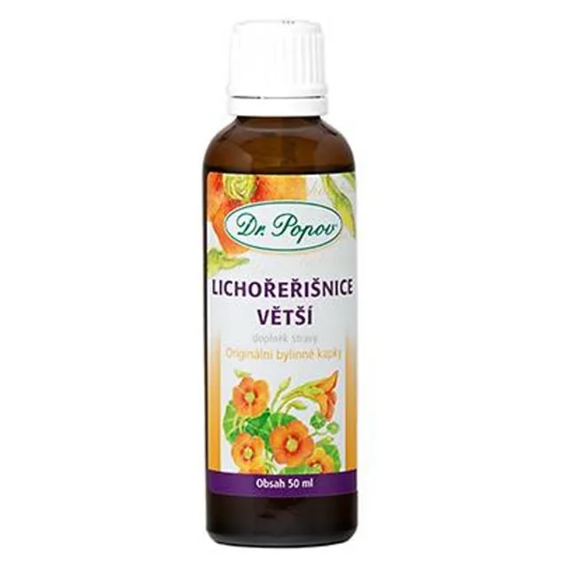 DR.POPOV Kapky bylinné lichořeřišnice větší 50 ml