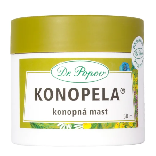 Dr. Popov Konopela konopná mast 50 ml