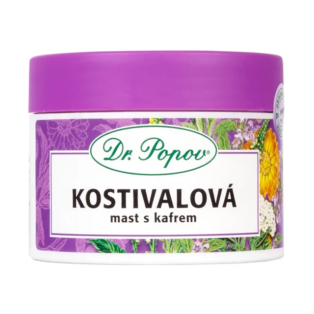 DR. POPOV Kostivalová mast s kafrem 100 ml