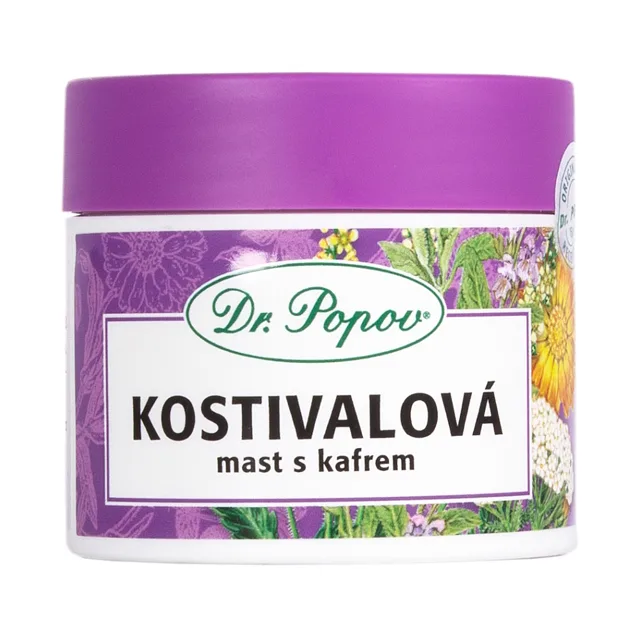 DR. POPOV Kostivalová mast s kafrem 50 ml