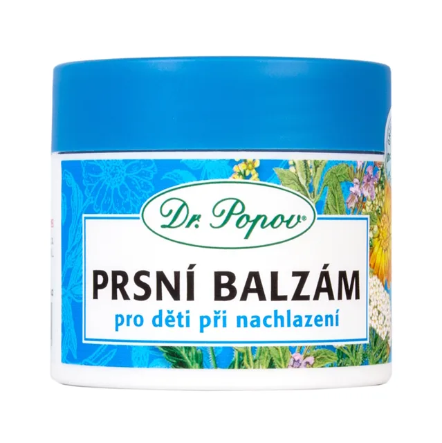 DR. POPOV Masážní prsní balzám pro děti 50 ml