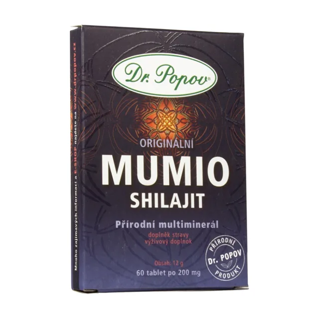 DR.POPOV Mumio 200 mg 60 tablet