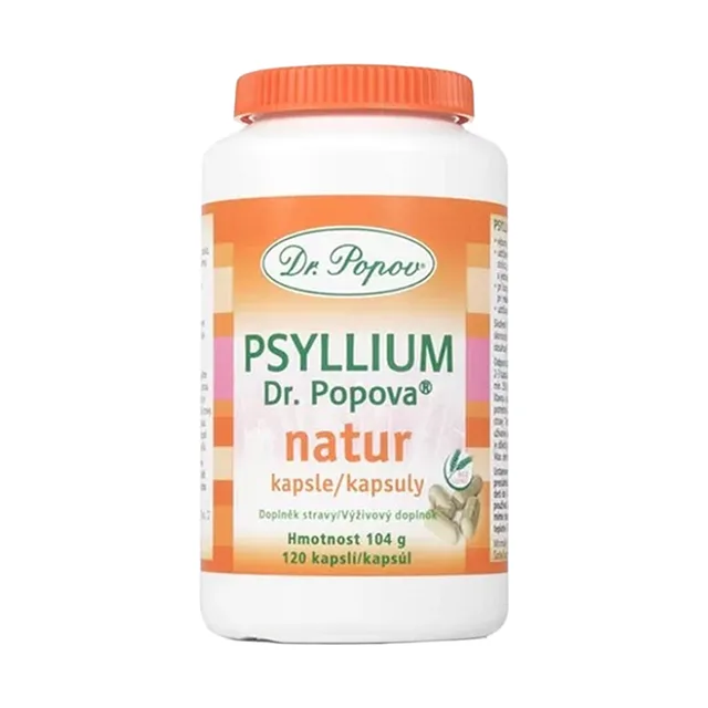 DR.POPOV Psyllium 240 kapslí