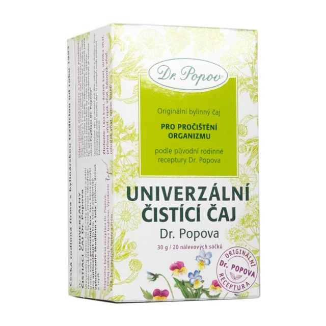 DR. POPOV Univerzální čistící čaj 20 sáčků