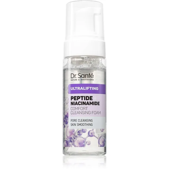 Dr. Santé Ultralifting Peptide + Niacinamide čisticí pěna pro zralou pleť 150 ml