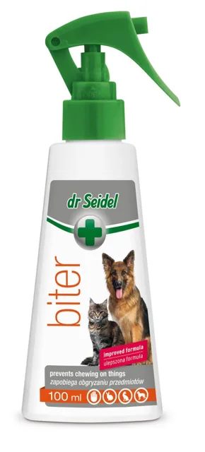 DR SEIDEL Biter sprej proti okusování předmětů zvířaty 100 ml