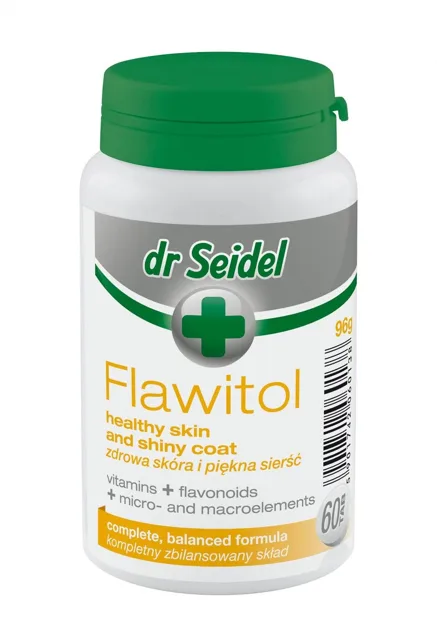 DR SEIDEL Flawitol pro psy s kožními problémy 60 tablet