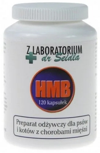 DR SEIDEL HMB Výživový doplněk s HMB pro psy a kočky 120 kapslí + 20% zdarma