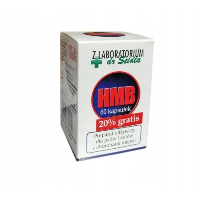 DR SEIDEL HMB Výživový přípravek s HMB pro psy a kočky 60 kapslí + 20% zdarma