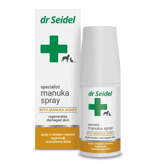 DR SEIDEL Manuka regenerační sprej na rány pro psy a kočky 50 ml