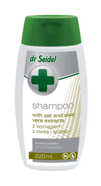 DR SEIDEL Šampon proti svědění s extraktem z ovsa a aloe vera 220 ml