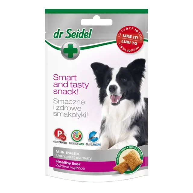 DR SEIDEL Smart chutný snack pro zdravá játra pro psy 90 g