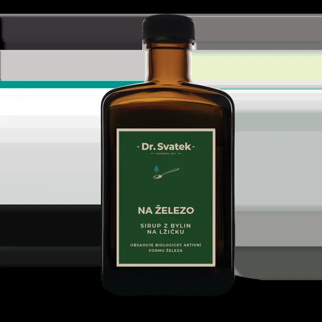 Dr. Svatek Sirup z bylin NA ŽELEZO 250 ml